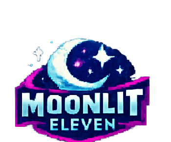 Moonlit Eleven pixel-art club logo